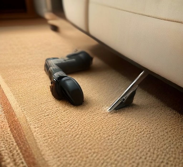 Adrian Carpet and Sofa Cleaning Company, professional Carpet Cleaning in Highland Park, our branded team and work van